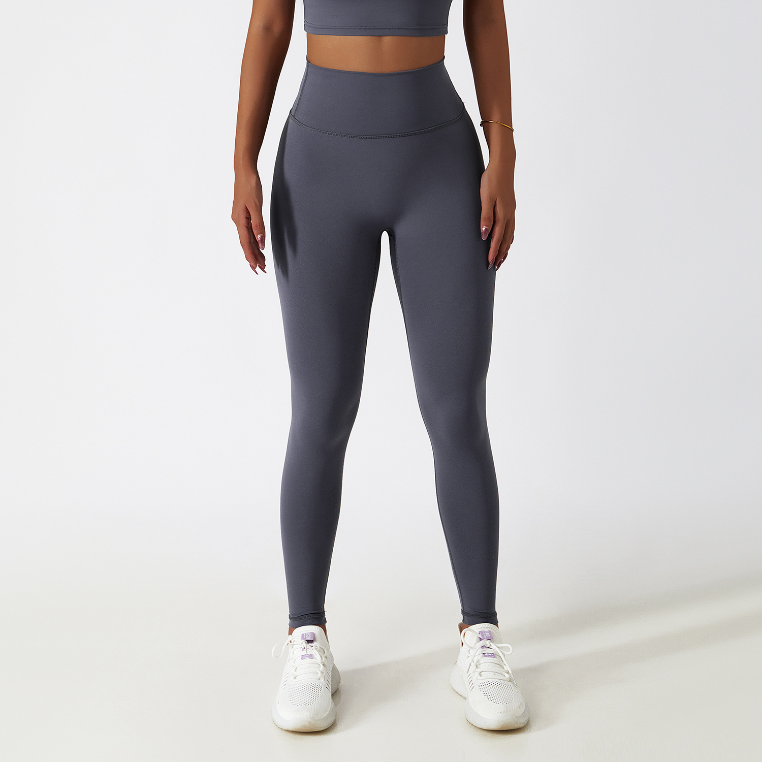CK5858 recycled nylon legging for gym winter running leggings