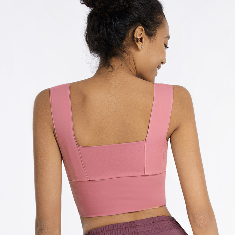 WX055 broad strap shock proof bra