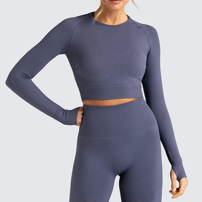 ZC2146 Long Sleeve Seamless Set